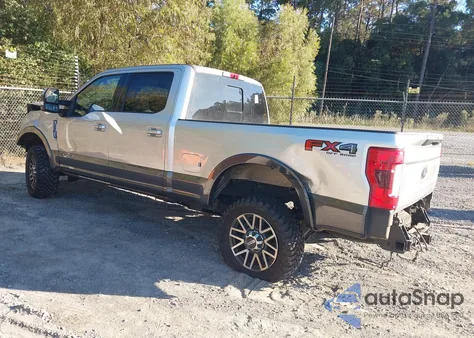 2019 Ford F-250 Lariat из США, поврежденный, VIN 1FT7W2BT5KED22686